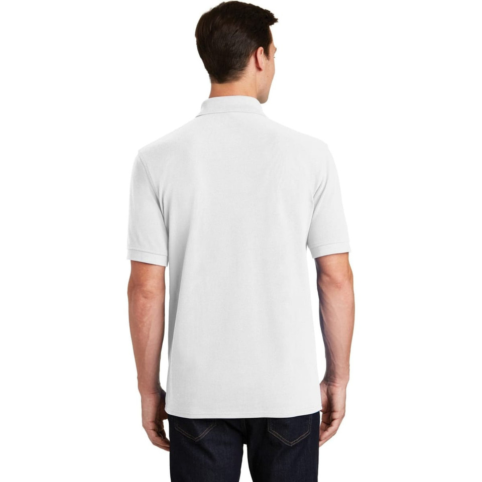 Port & Company Ring Spun Pique Polo