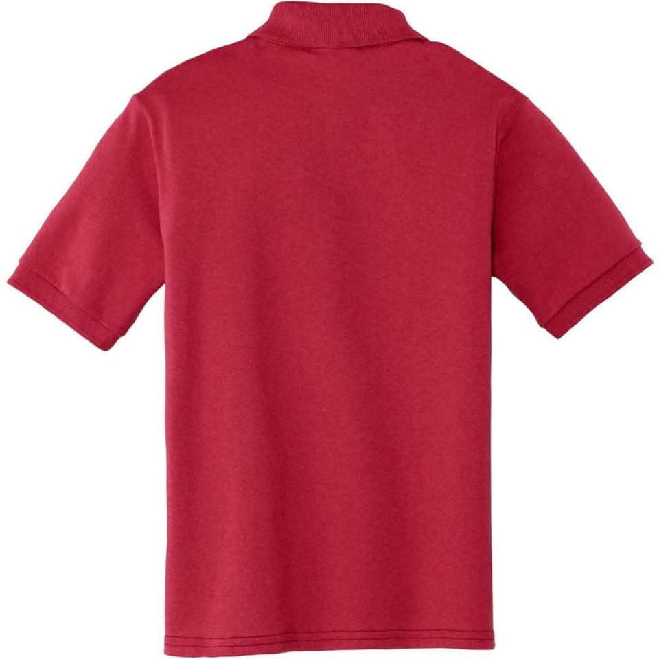 Port & Company Youth Core Blend Jersey Knit Polo