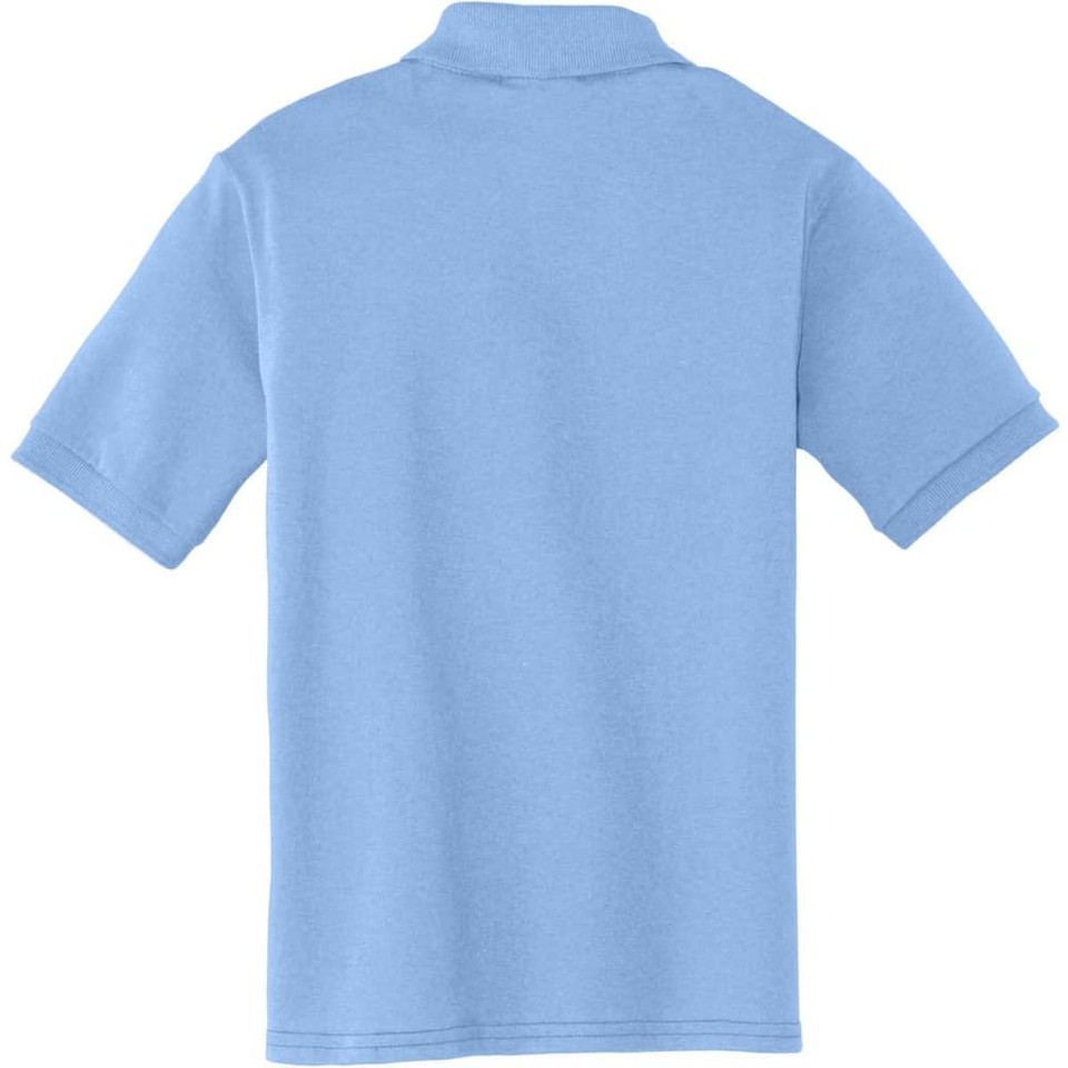 Port & Company Youth Core Blend Jersey Knit Polo