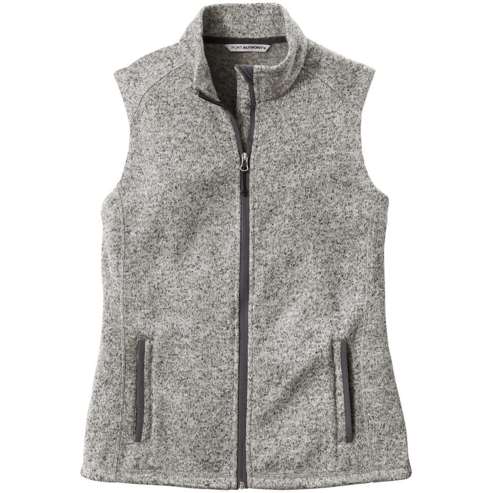 Port Authority Ladies Sweater Fleece Vest
