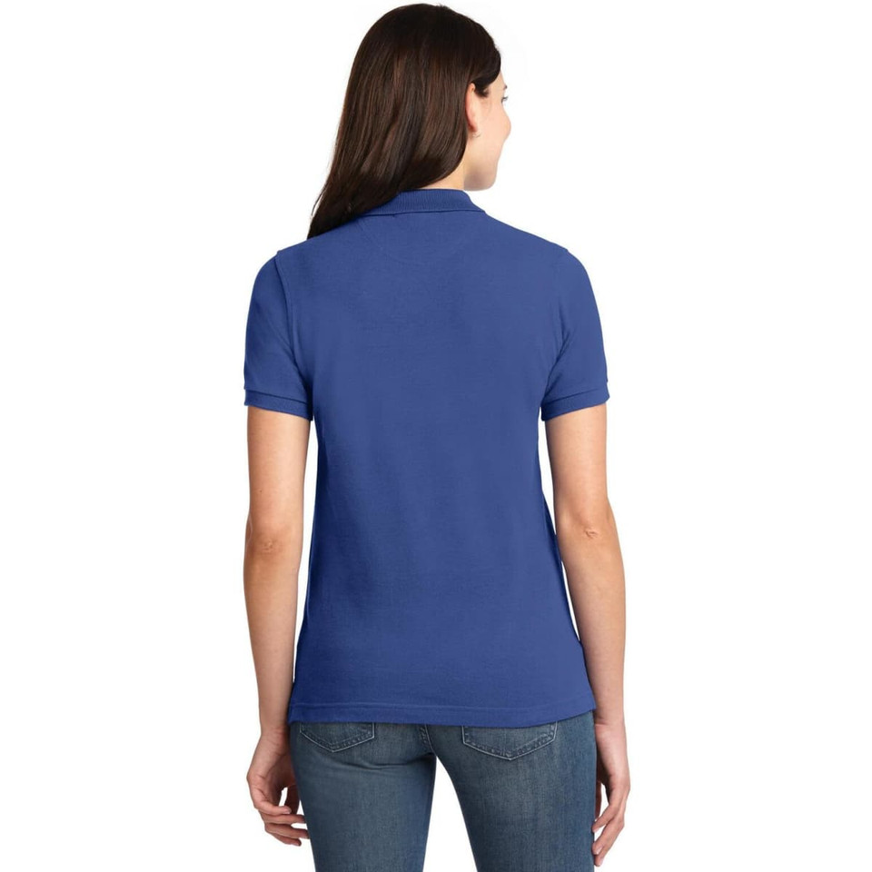Port Authority Ladies Heavyweight Cotton Pique Polo