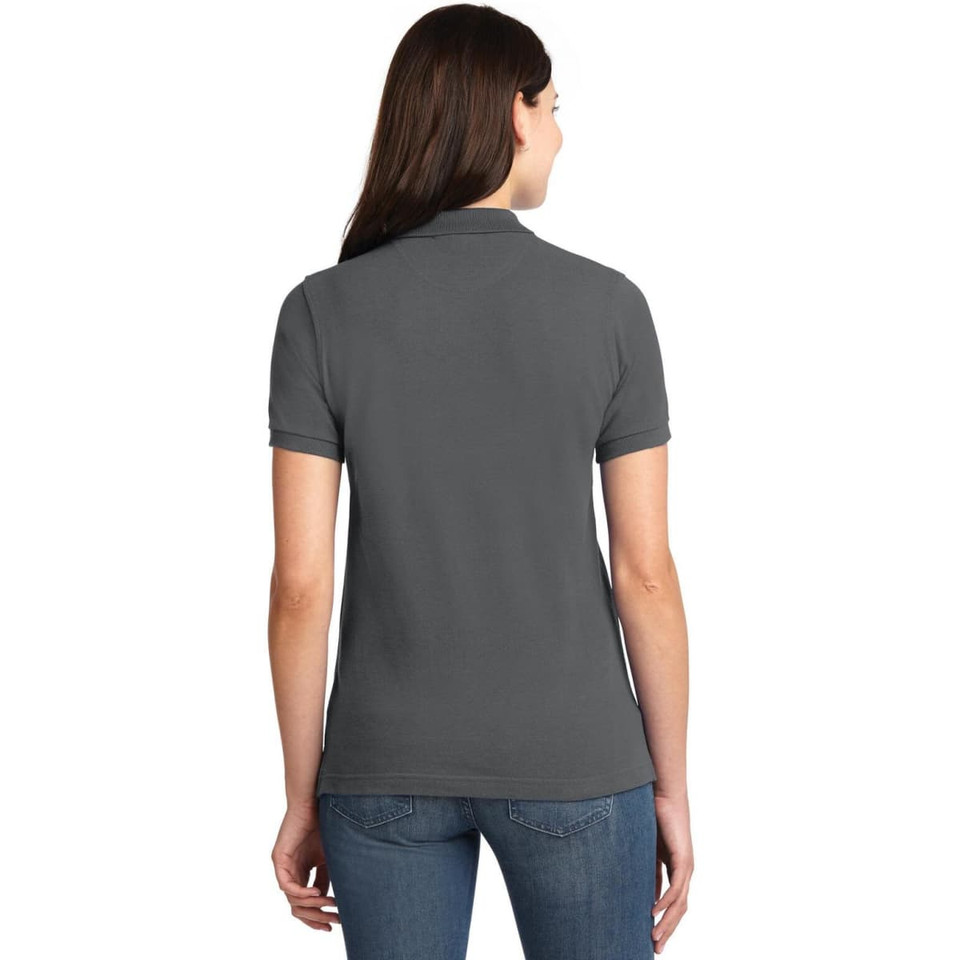 Port Authority Ladies Heavyweight Cotton Pique Polo