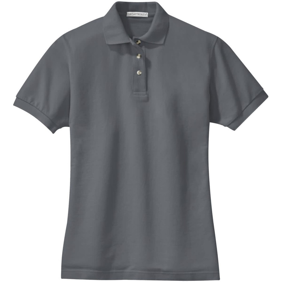 Port Authority Ladies Heavyweight Cotton Pique Polo