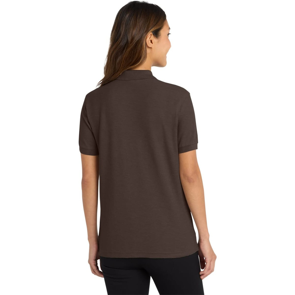 Port Authority Ladies Silk Touch Polo