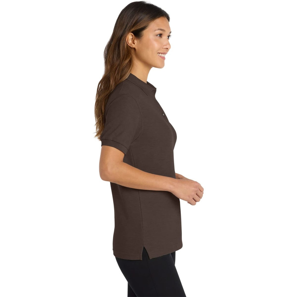 Port Authority Ladies Silk Touch Polo