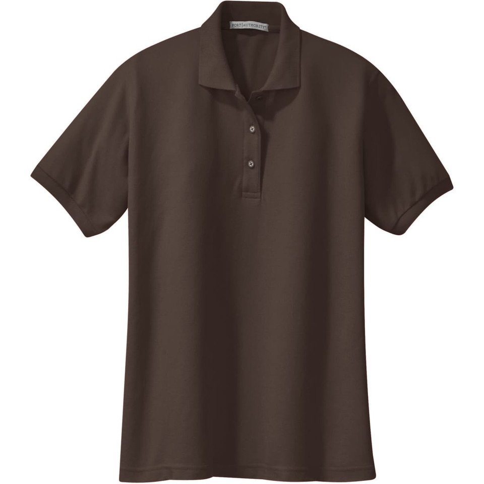 Port Authority Ladies Silk Touch Polo