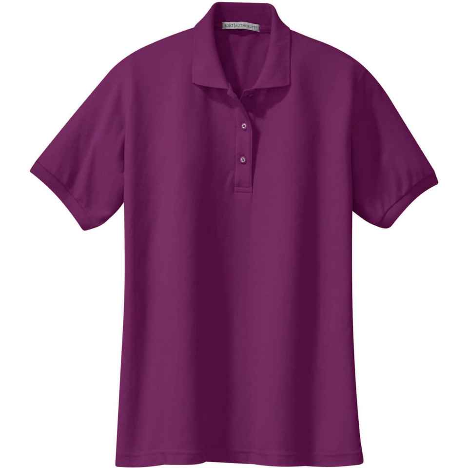 Port Authority Ladies Silk Touch Polo