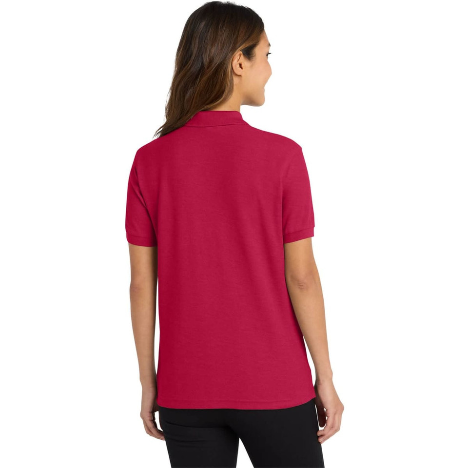 Port Authority Ladies Silk Touch Polo