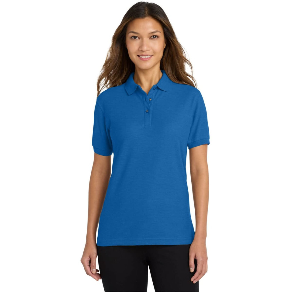 Port Authority Ladies Silk Touch Polo