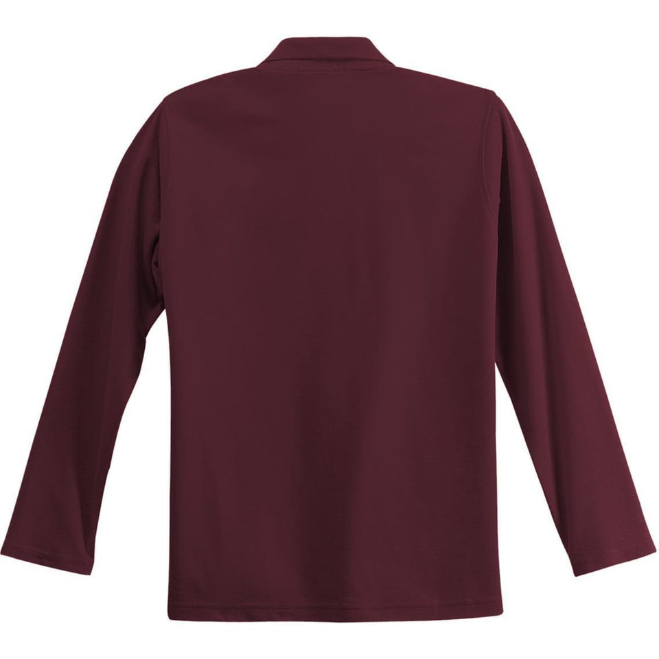 Port Authority Ladies  Silk Touch Long Sleeve Polo