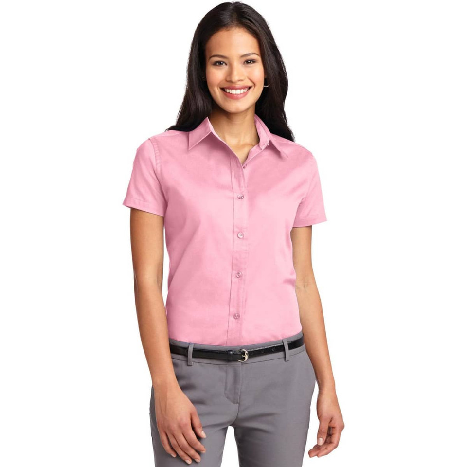 Port Authority Ladies Short Sleeve Easy Care  Shirt
