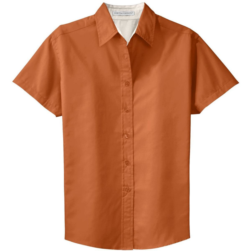 Port Authority Ladies Short Sleeve Easy Care  Shirt