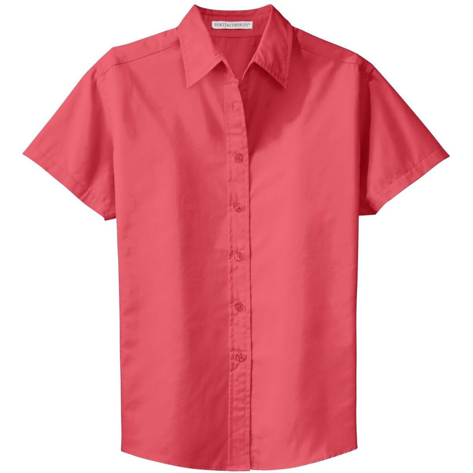 Port Authority Ladies Short Sleeve Easy Care  Shirt