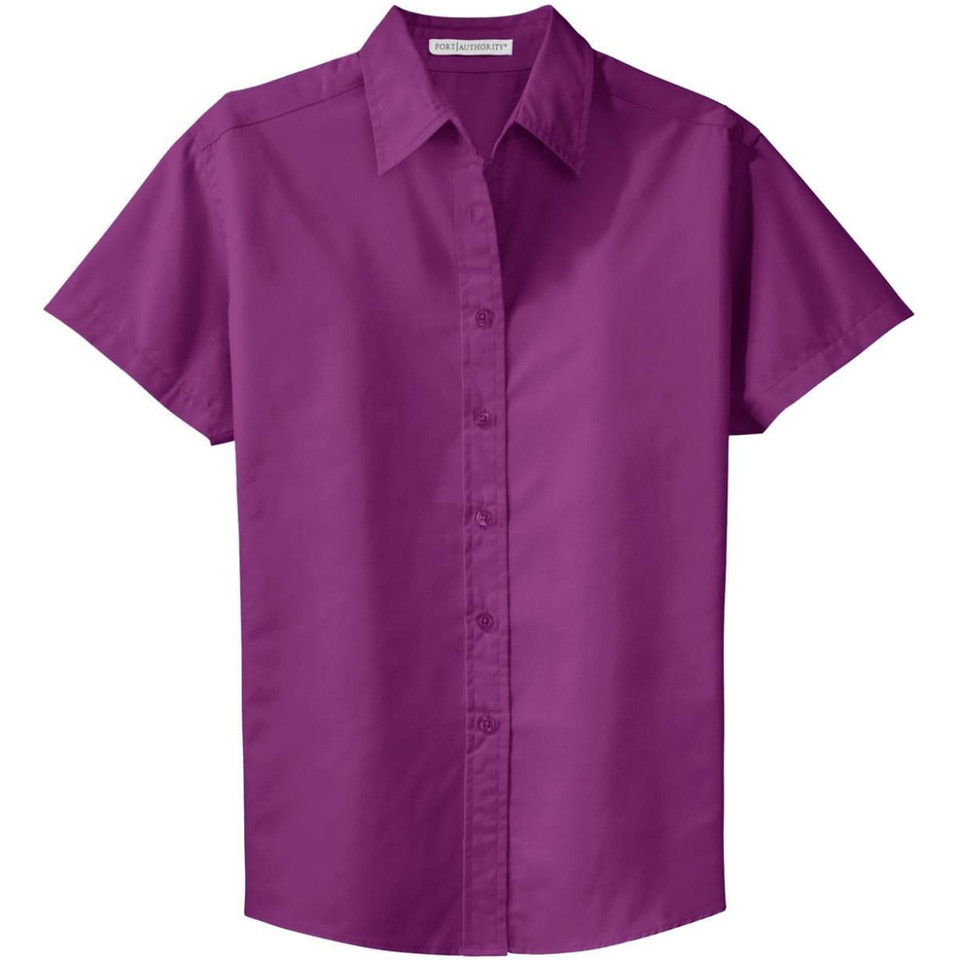 Port Authority Ladies Short Sleeve Easy Care  Shirt