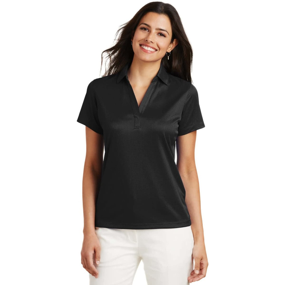 Port Authority Ladies Performance Fine Jacquard Polo
