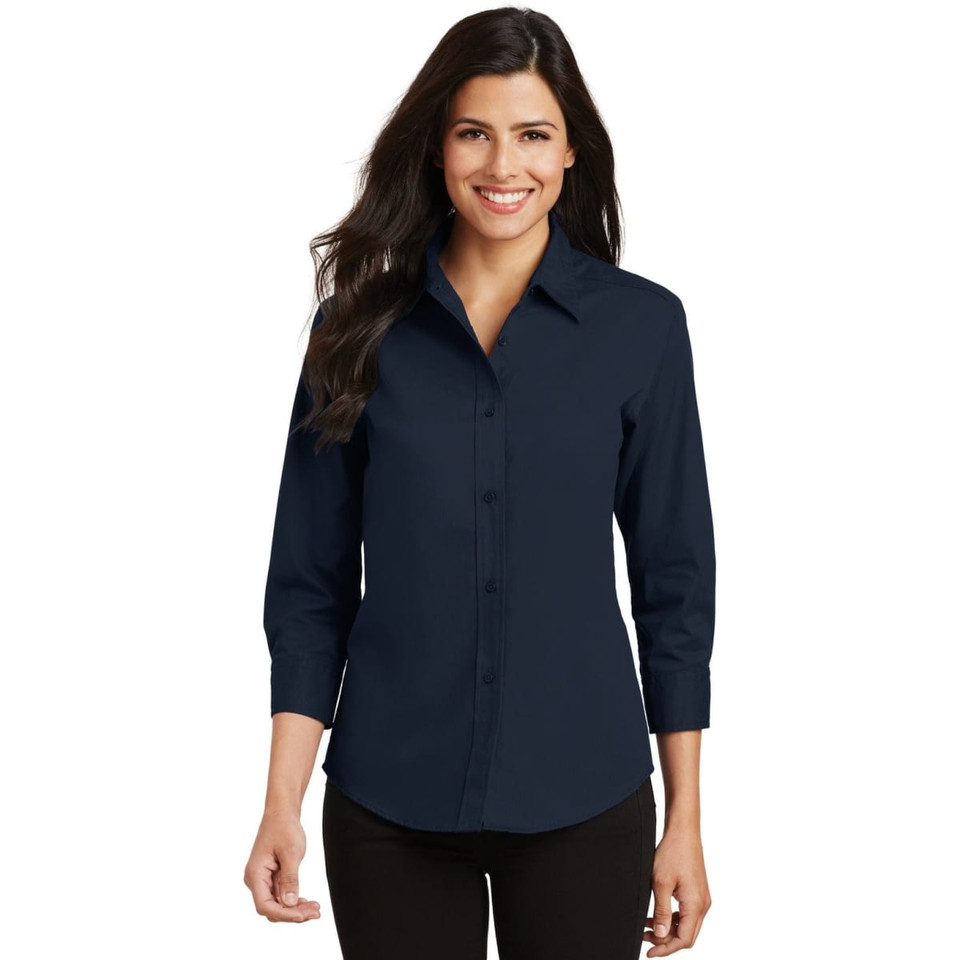 Port Authority Ladies 3/4-Sleeve Easy Care Shirt