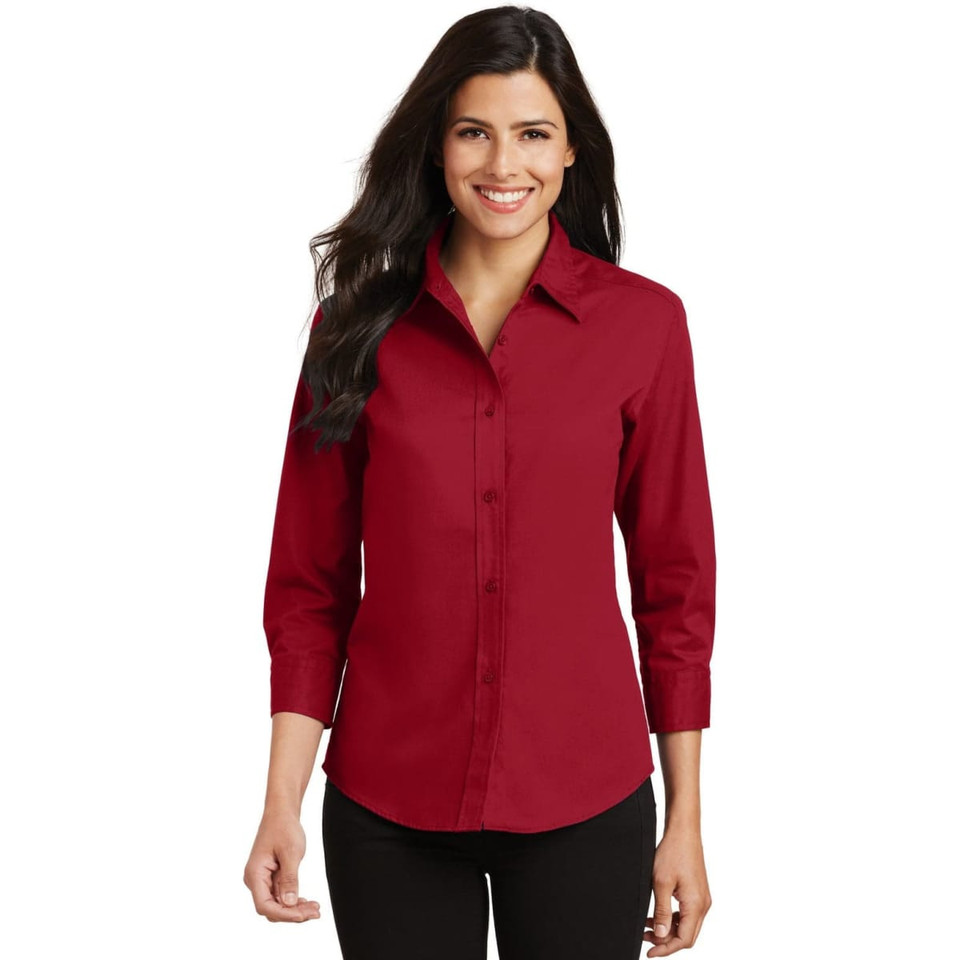 Port Authority Ladies 3/4-Sleeve Easy Care Shirt