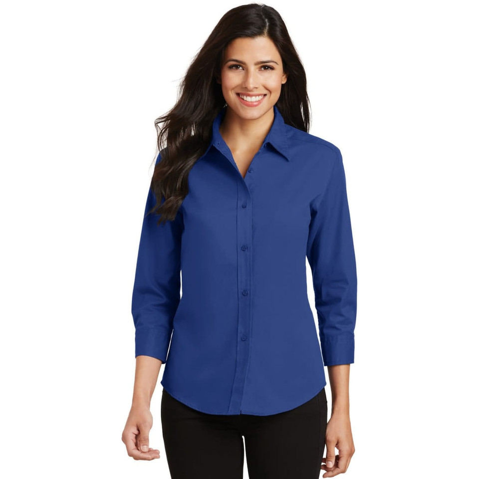 Port Authority Ladies 3/4-Sleeve Easy Care Shirt