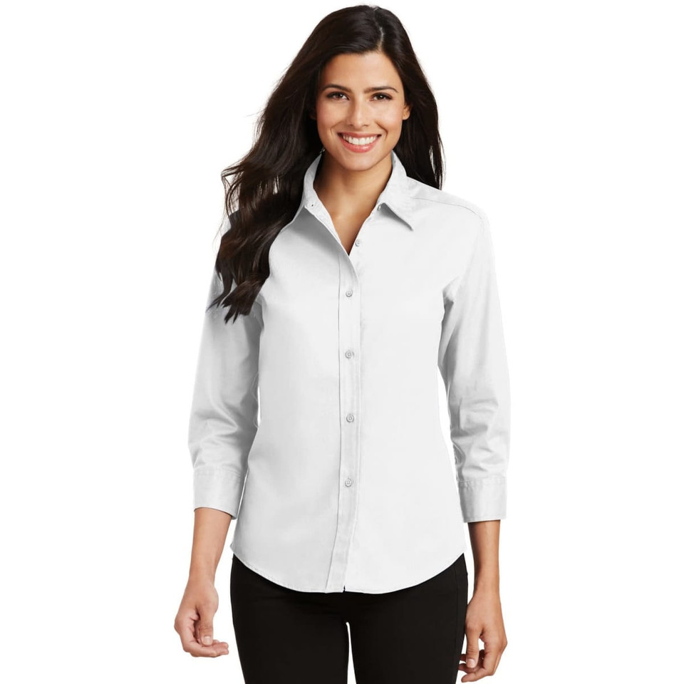 Port Authority Ladies 3/4-Sleeve Easy Care Shirt