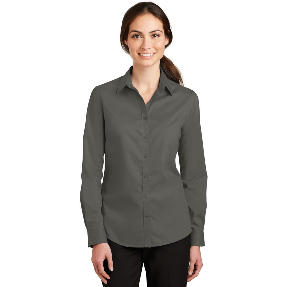 Port Authority Ladies SuperPro Twill Shirt