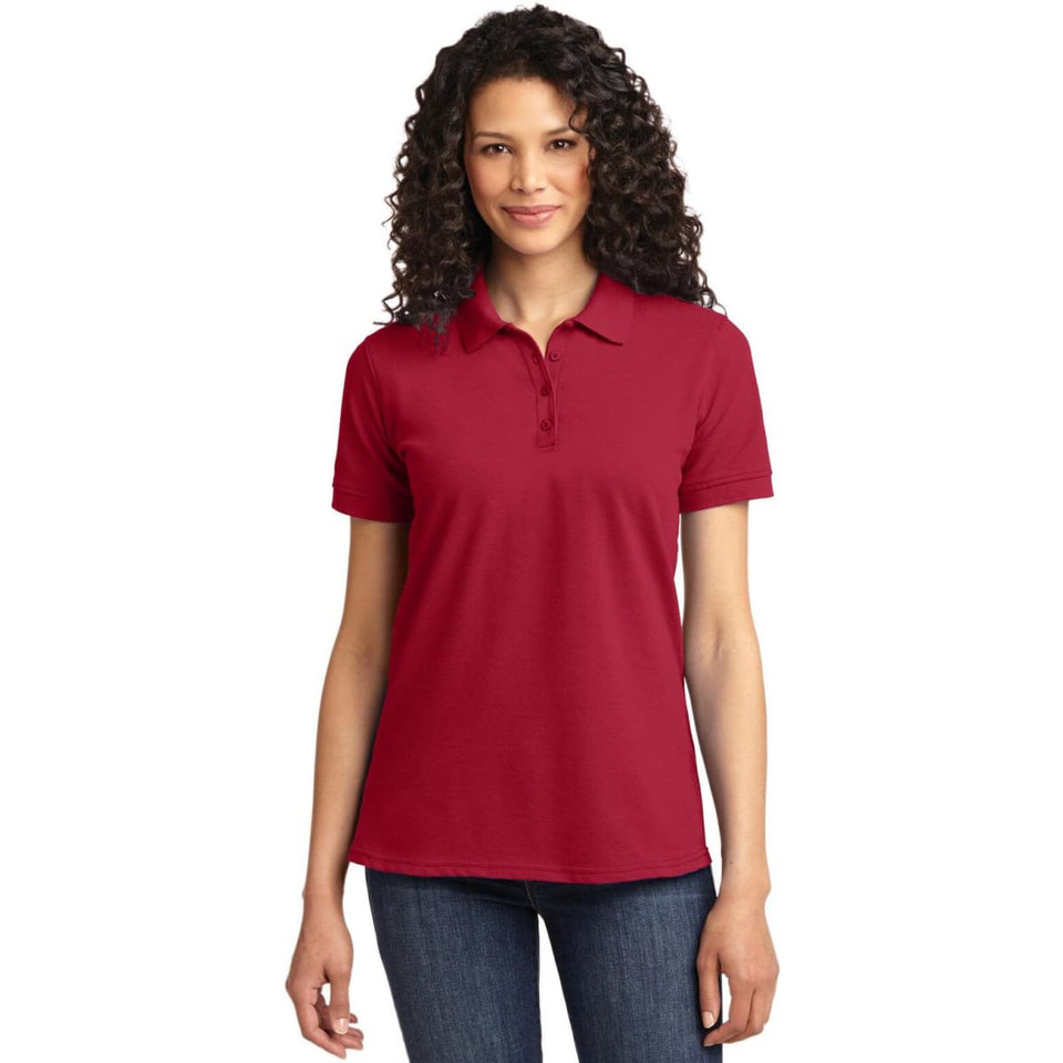Port & Company Ladies Core Blend Pique Polo
