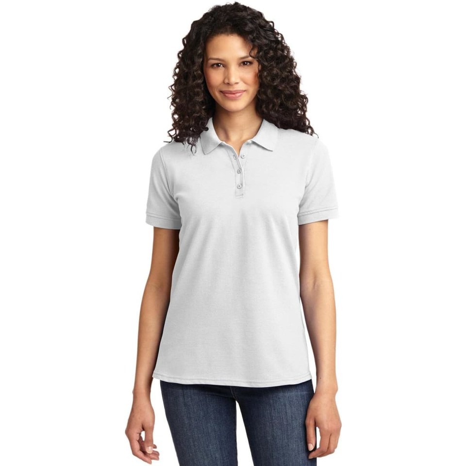 Port & Company Ladies Core Blend Pique Polo