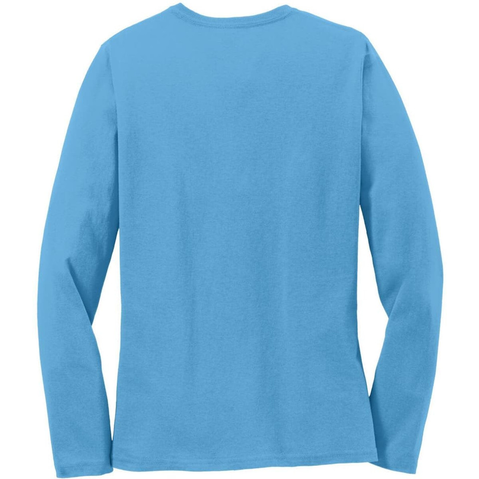 Port & Company Ladies Long Sleeve Core Cotton Tee