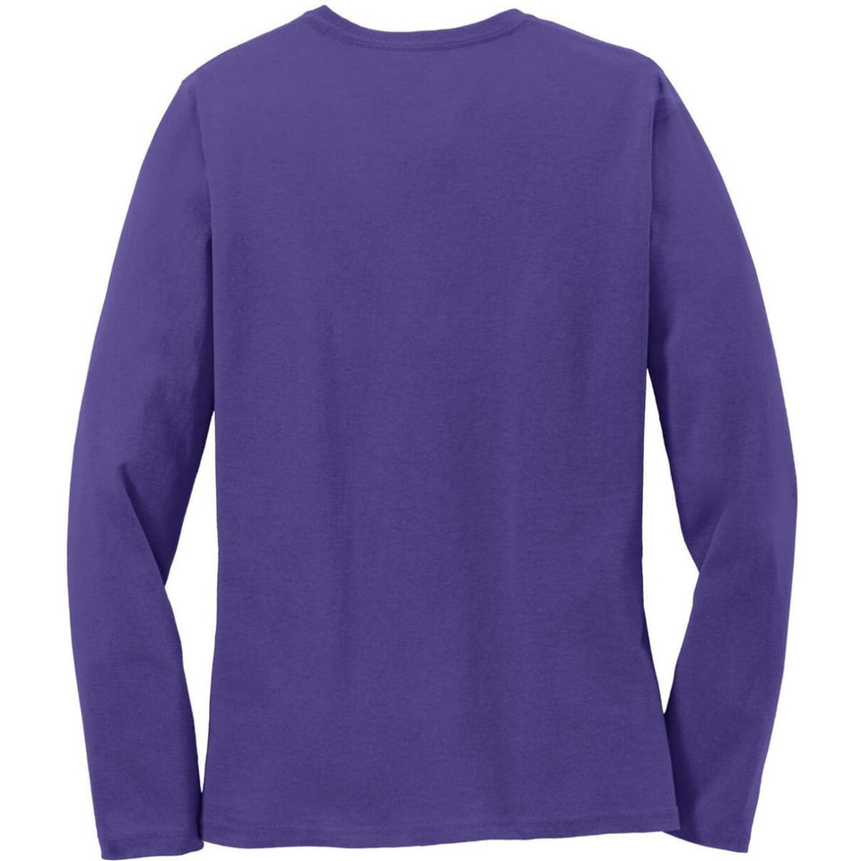 Port & Company Ladies Long Sleeve Core Cotton Tee