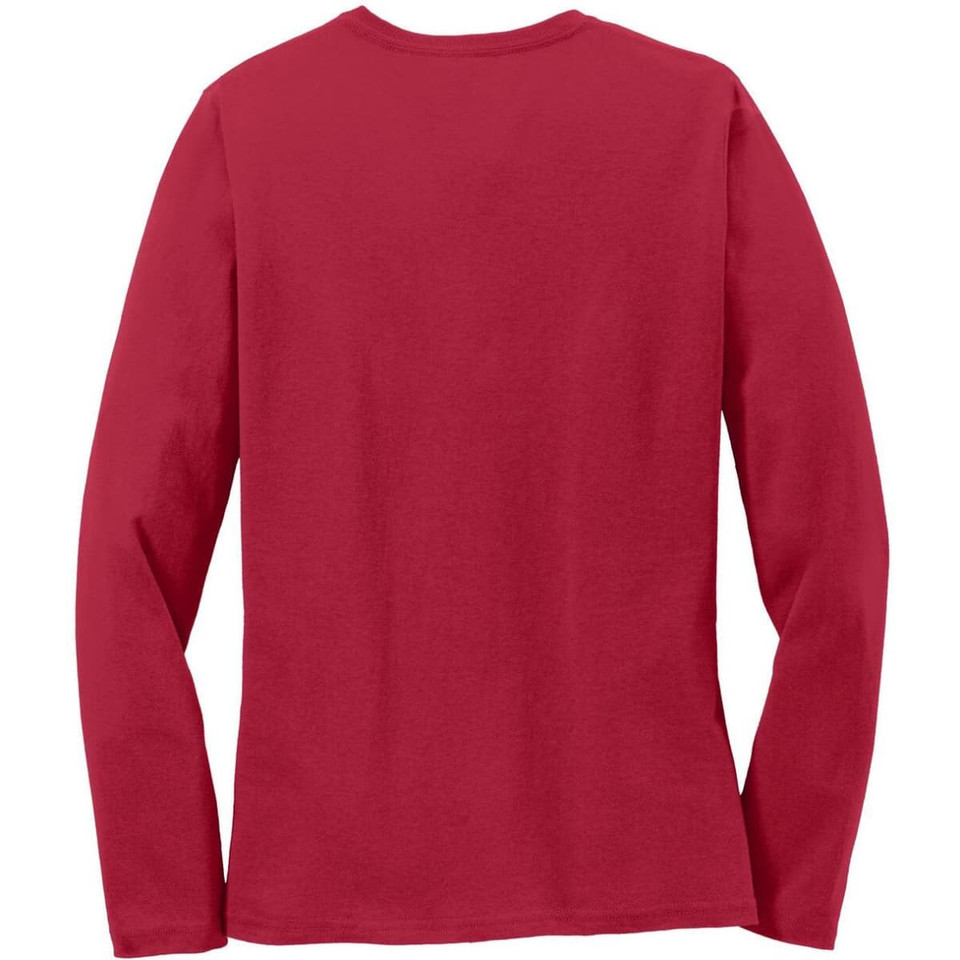 Port & Company Ladies Long Sleeve Core Cotton Tee