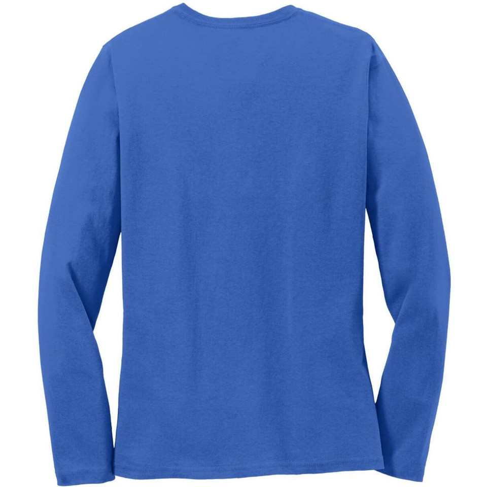 Port & Company Ladies Long Sleeve Core Cotton Tee