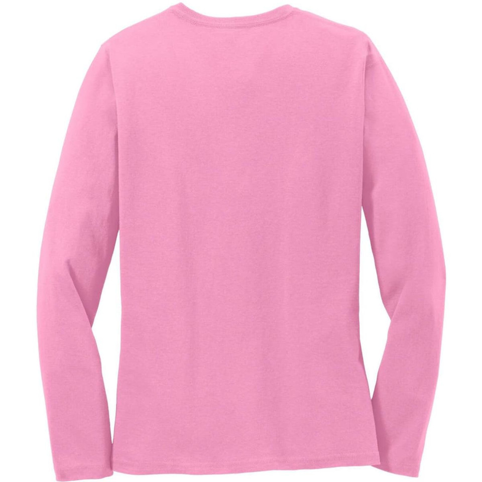 Port & Company Ladies Long Sleeve Core Cotton Tee