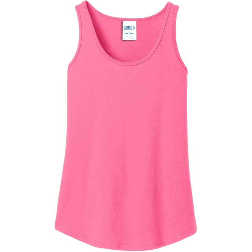 Port & Company Ladies Core Cotton Tank Top