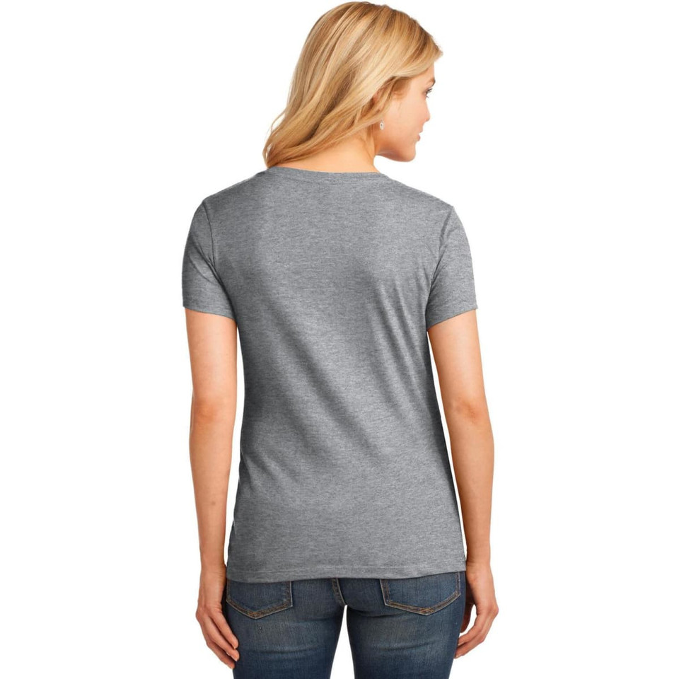 Port & Company Ladies Core Cotton V-Neck Tee