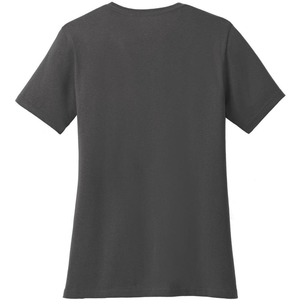 Port & Company Ladies Core Cotton V-Neck Tee