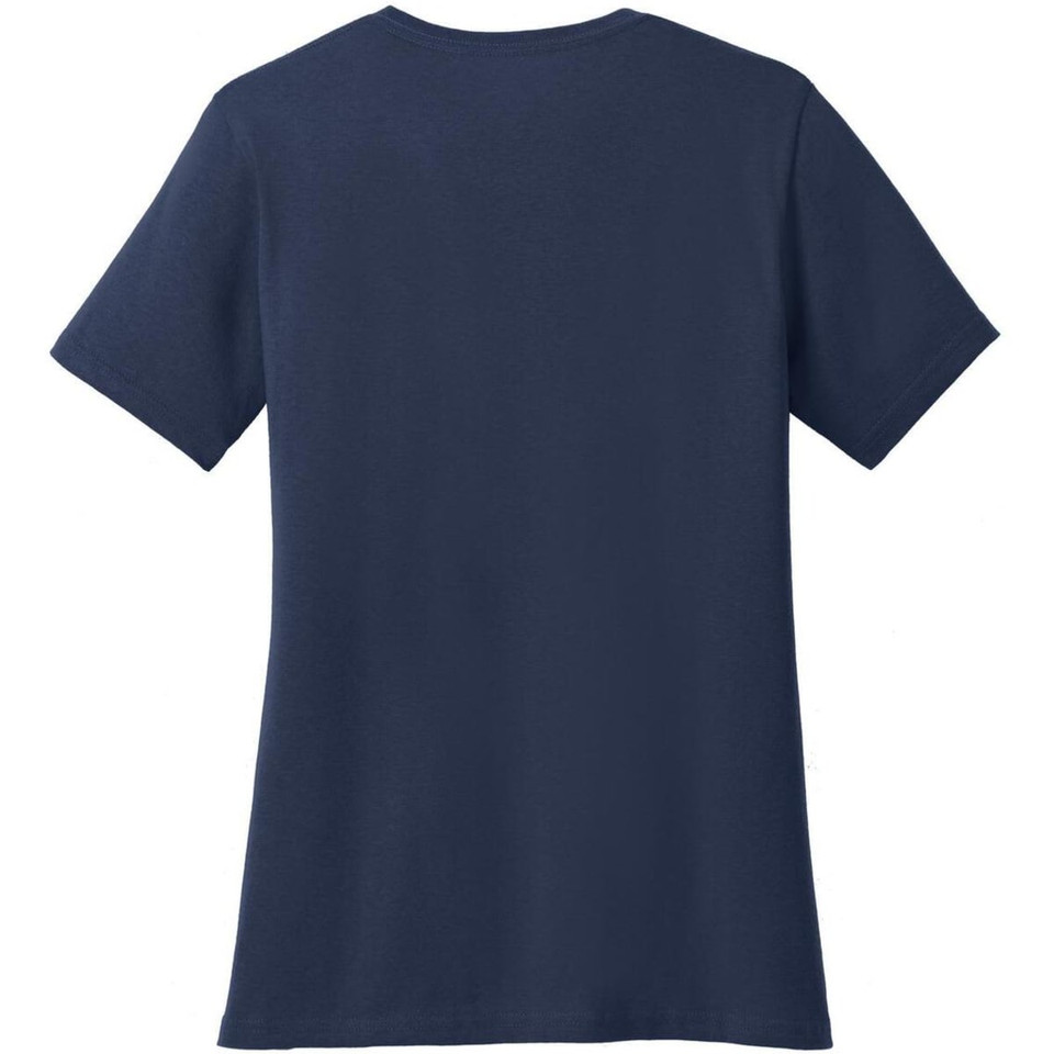 Port & Company Ladies Core Cotton V-Neck Tee