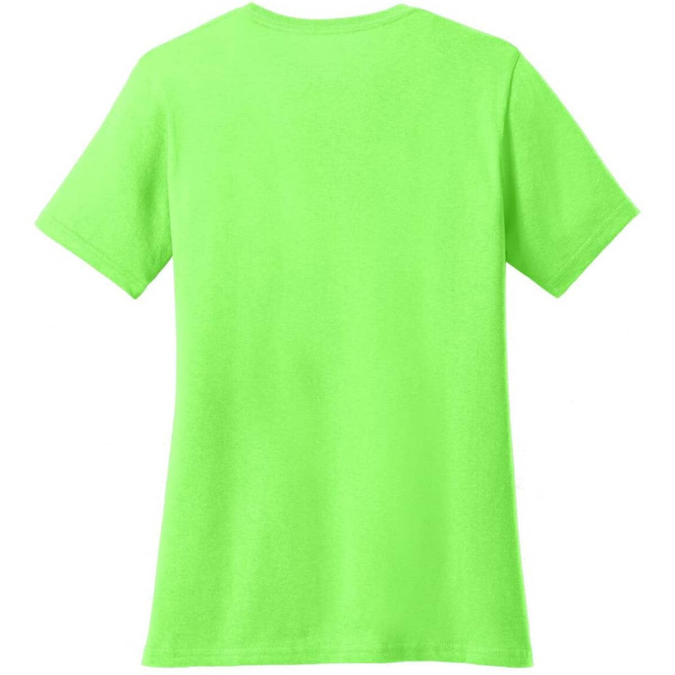 Port & Company Ladies Core Cotton V-Neck Tee