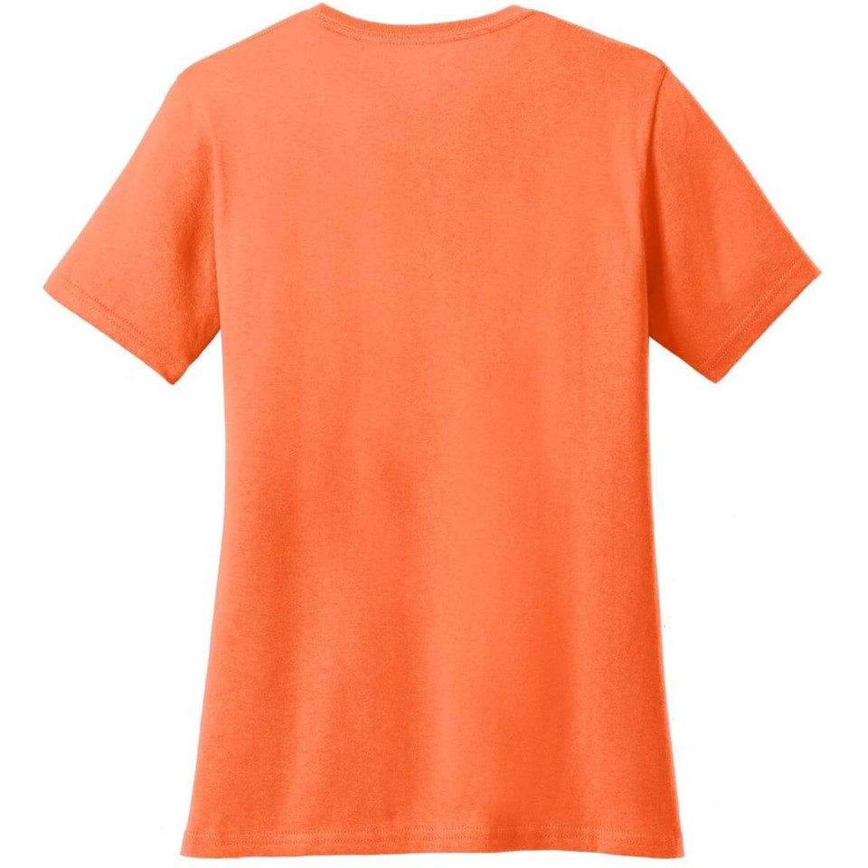 Port & Company Ladies Core Cotton V-Neck Tee