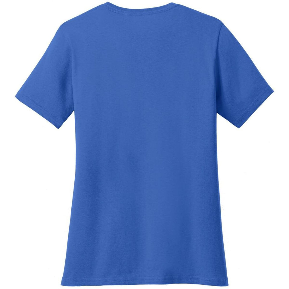 Port & Company Ladies Core Cotton V-Neck Tee