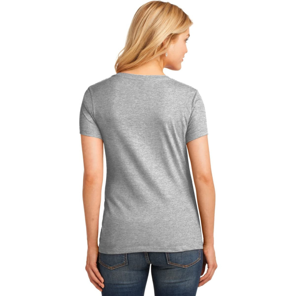 Port & Company Ladies Core Cotton V-Neck Tee