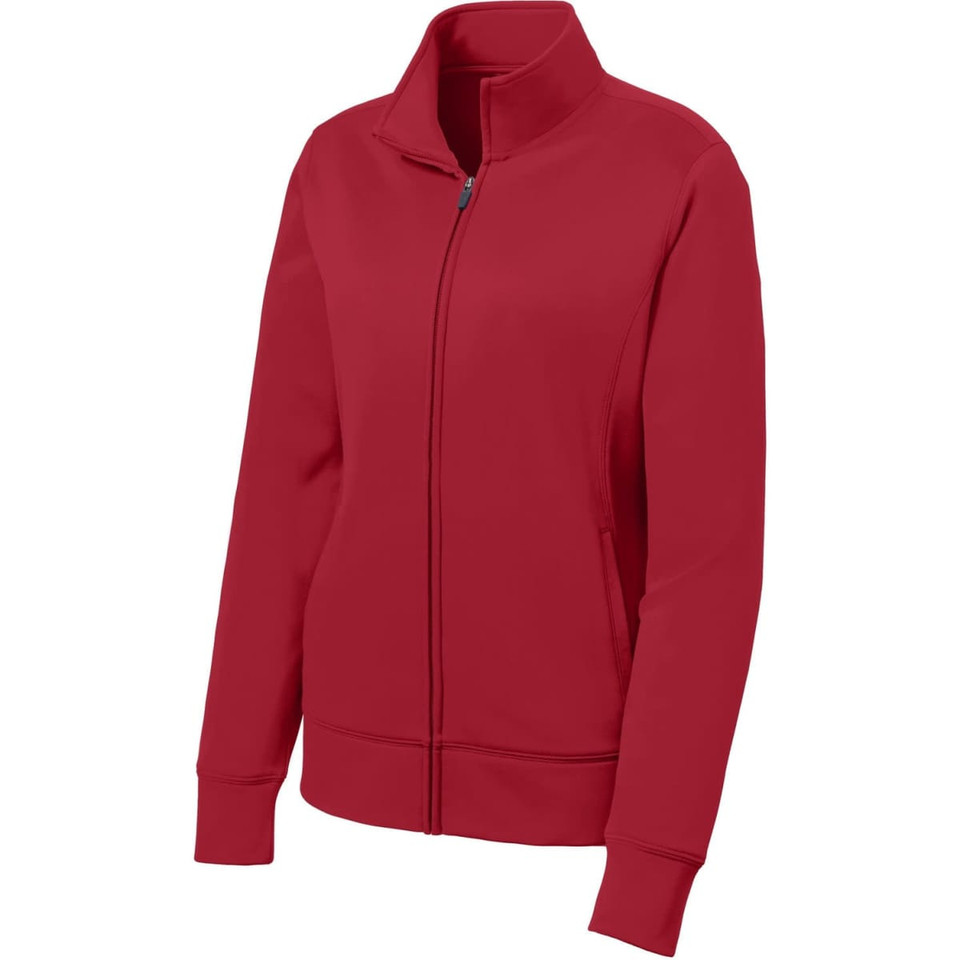 Sport-Tek Ladies Sport-Wick Fleece Full-Zip Jacket