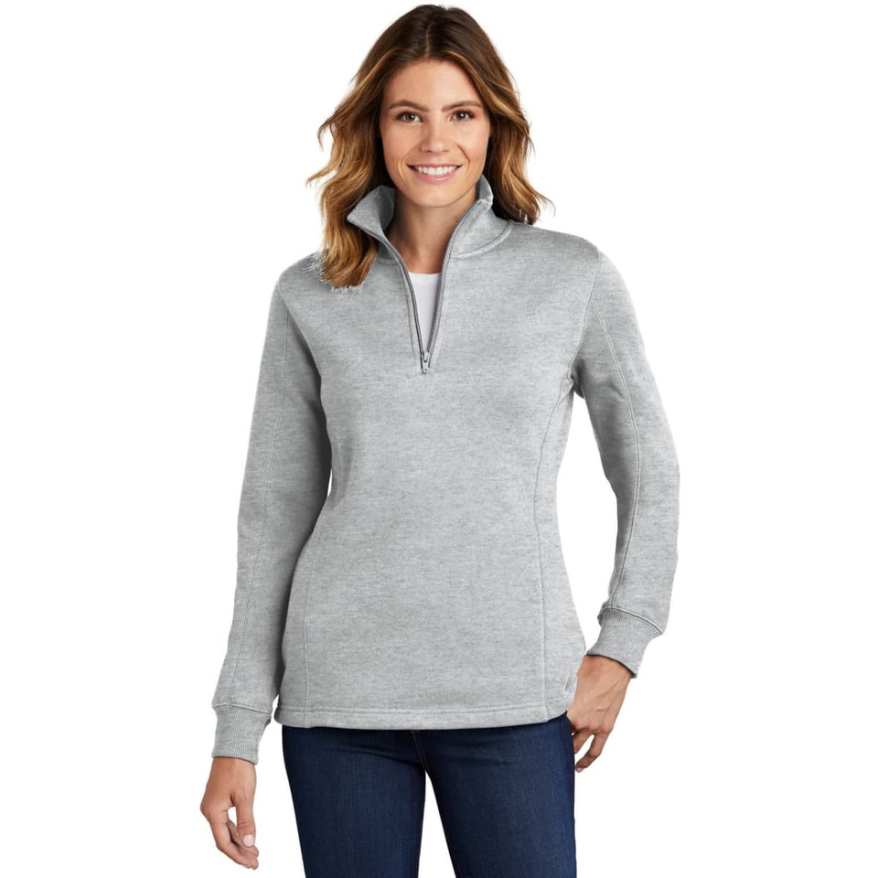 Sport-Tek Ladies 1/4-Zip Sweatshirt