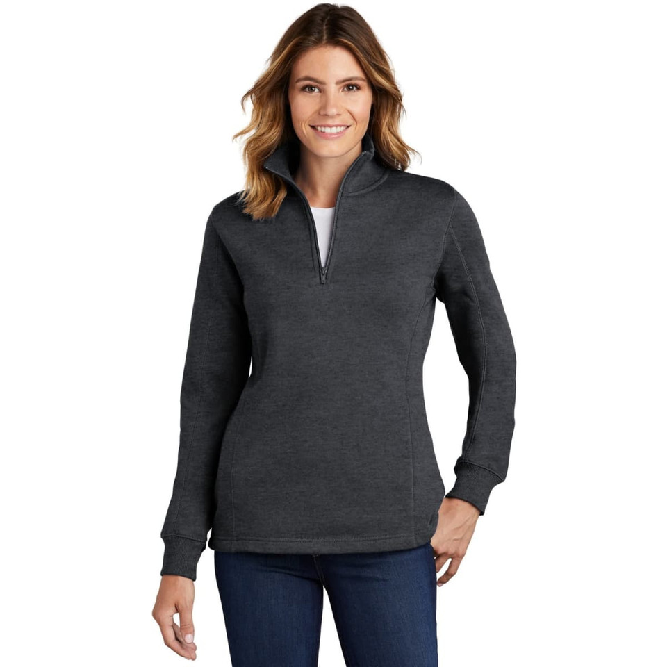 Sport-Tek Ladies 1/4-Zip Sweatshirt