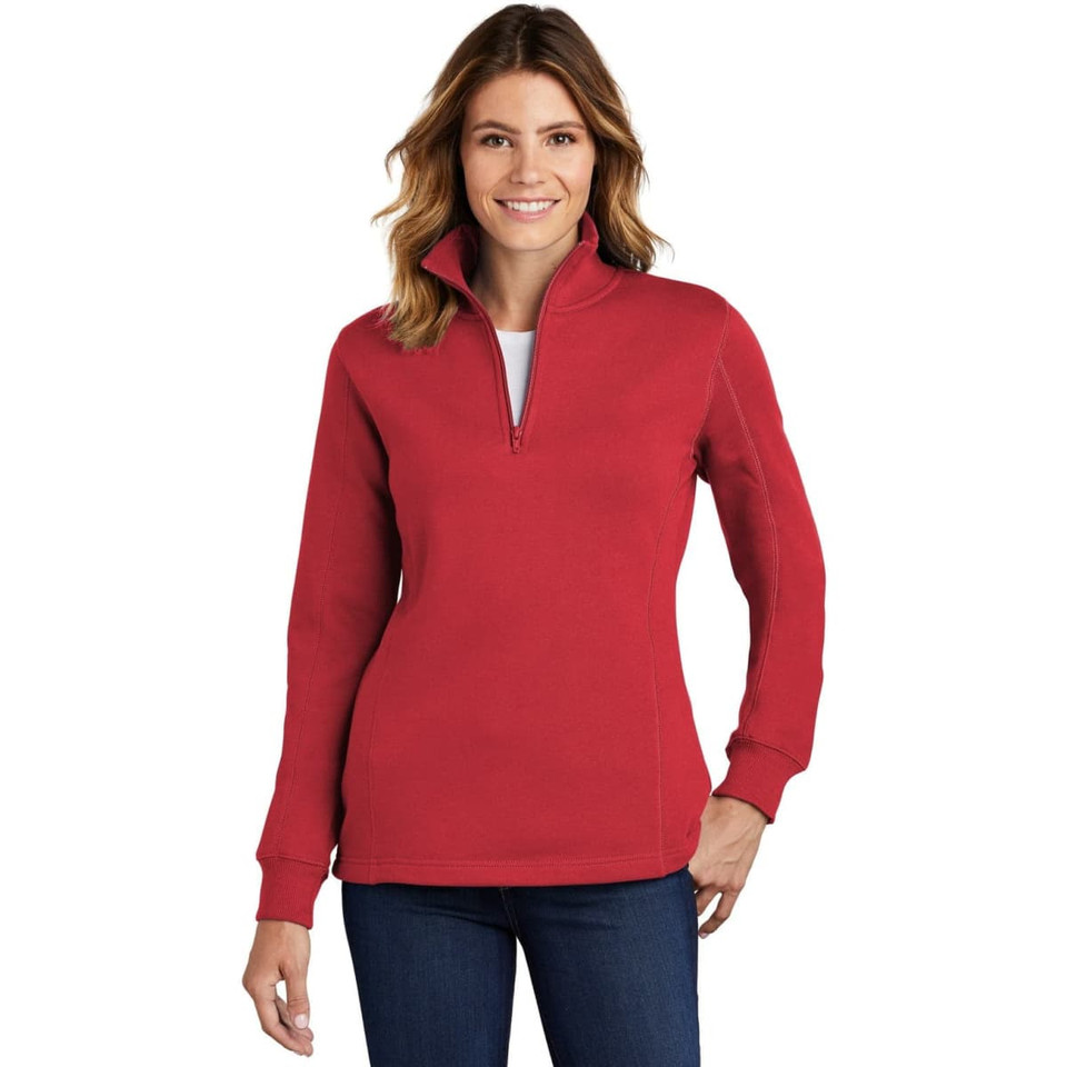 Sport-Tek Ladies 1/4-Zip Sweatshirt