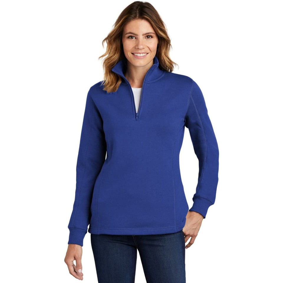 Sport-Tek Ladies 1/4-Zip Sweatshirt