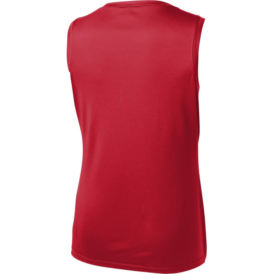 Sport-Tek Ladies Sleeveless PosiCharge Competitor V-Neck Tee