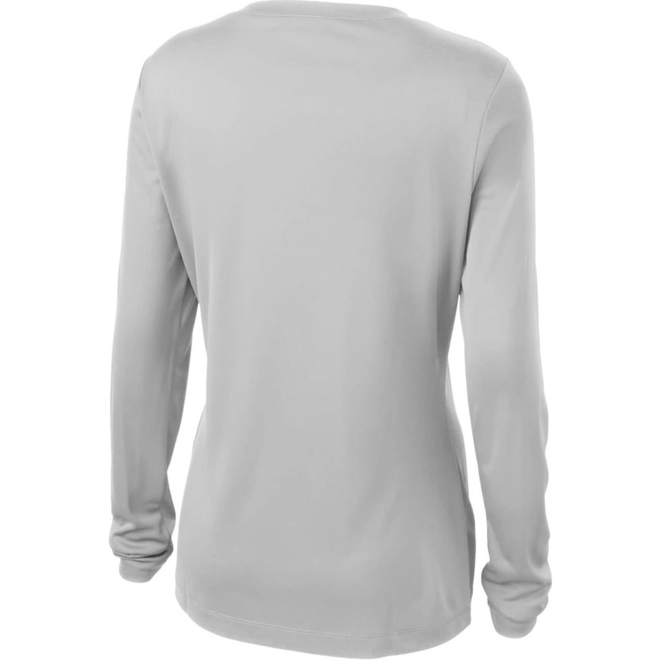 Sport-Tek Ladies Long Sleeve PosiCharge Competitor V-Neck Tee