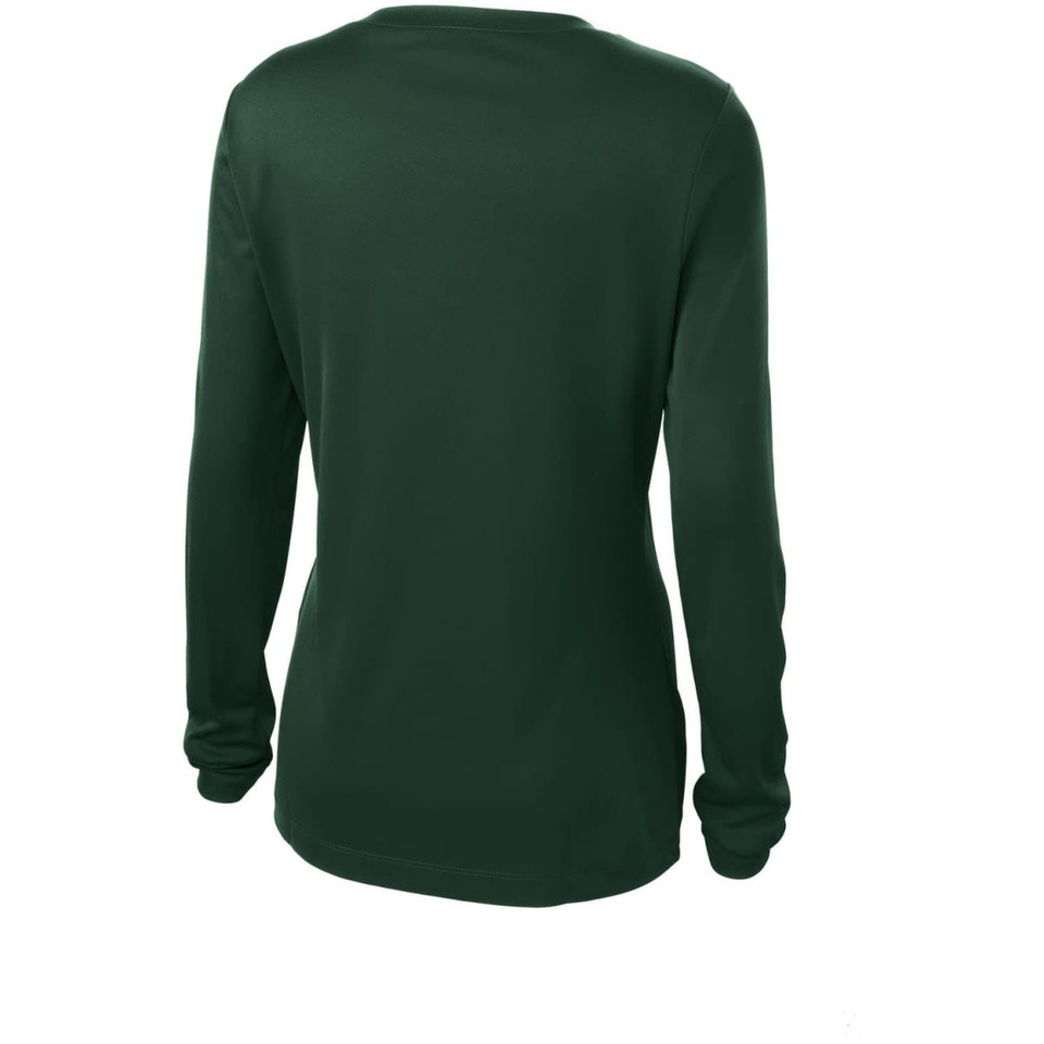 Sport-Tek Ladies Long Sleeve PosiCharge Competitor V-Neck Tee