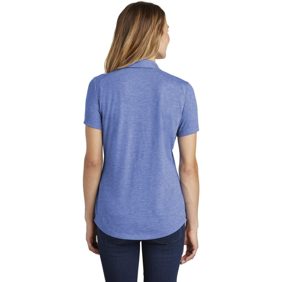 Sport-Tek  Ladies PosiCharge  Tri-Blend Wicking Polo