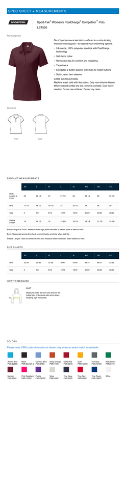 size guide