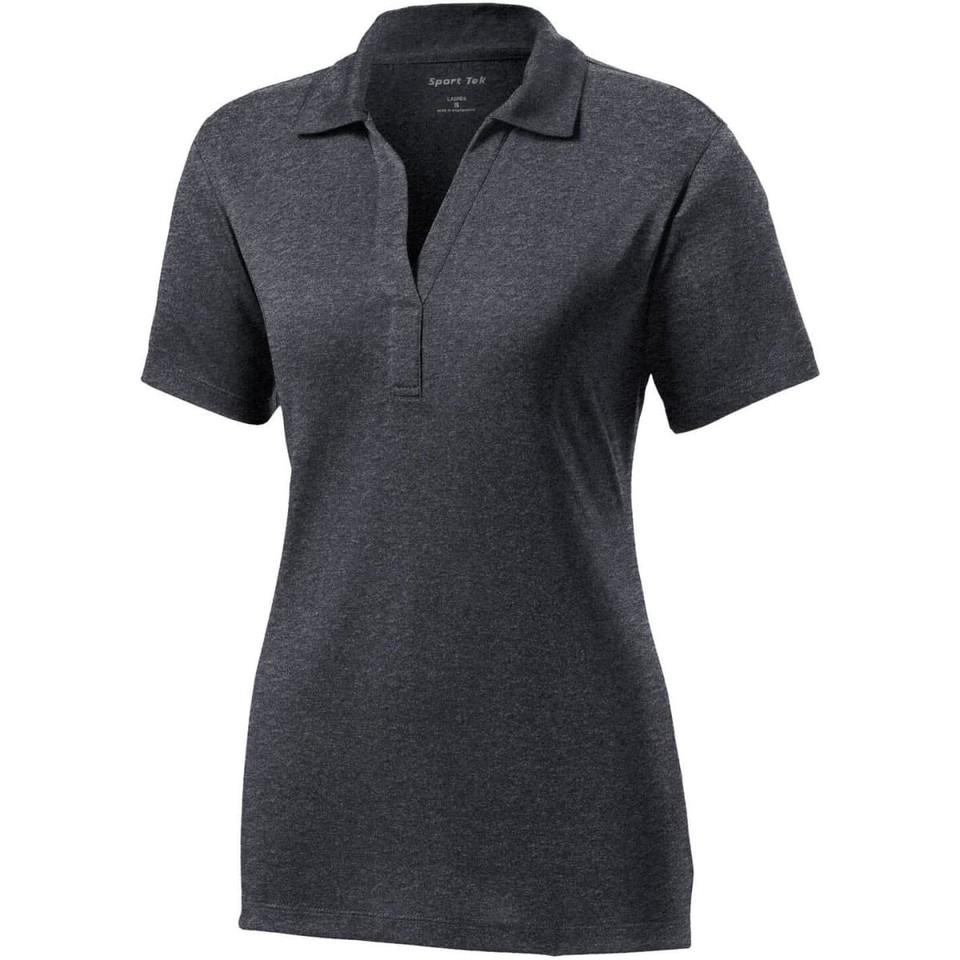 Sport-Tek Ladies Heather Contender Polo